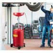 Recuperator pneumatic pentru ulei, capacitate 80 l, Inaltime reglabila, 4 roti, max 4 Bar