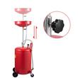 Recuperator pneumatic pentru ulei, capacitate 80 l, Inaltime reglabila, 4 roti, max 4 Bar