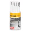Set 11 burghie pentru beton Strend Pro Premium, 13.3x5.4x5.4 cm, diametru 3-10 mm