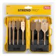 Set 7 burghie plate pentru lemn Strend Pro Premium, diametru 10-32 mm