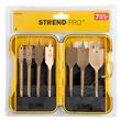 Set 7 burghie plate pentru lemn Strend Pro Drill, dimensiuni 10-32 mm