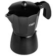 Cafetiera pentru esspreso, 320 ml, 6 cesti, Negru