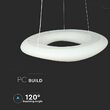 PENDUL TAVAN LED ROTUND 38W 3IN1 DIMABIL