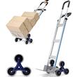 Carucior pentru urcat scarile, 6 roti, Capacitate 250 kg, Greutate 8.8 Kg, Aluminiu