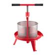 Presa manuala pentru struguri si fructe moi, Capacitate 9 l, Inox/Fonta, 405x705 mm