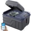 Frigider auto cu compresor, 12 l, 1 x zona racire, 460 x 328 x 319 mm, 12/24 V DC, 110-240 V AC, -20 ℃ pana la 20 ℃, Bluetooth