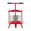 Presa manuala pentru struguri si fructe moi, Capacitate 9 l, Inox/Fonta, 405x705 mm