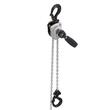 Palan manual cu clichet dublu si lant, max 500 kg, Frana mecanica, Carlige rotative, Inaltime 1.5 m