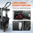 Carucior pentru aparat de sudura si accesorii, Otel, max 120 kg, 2 niveluri, 750x710x480 mm