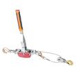 Troliu cu cablu si 2 carlige, capacitate 4 tone, lungime cablu 3 m, Clichet, 2 viteze, mecanism anti-inversare