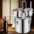 Cazan pentru distilat alcool, Inox si Cupru, Capacitate 50 l