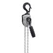 Palan manual cu clichet dublu si lant, max 500 kg, Frana mecanica, Carlige rotative, Inaltime 1.5 m