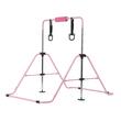 Bara gimnastica pliabila pentru copii, max 68 kg, Inaltime reglabila 914-1321 mm, Roz