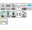 Proiector solar portabil Turbo-200W, 1466 lm, IP44, incarcare solara sau de la retea, 4 moduri de iluminat