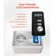 Aparat de preparat inghetata 3in1, Inox, Capacitate 2 l, 150 W, Compresor incorporat
