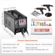Aparat de sudura in puncte pentru extragerea loviturilor din caroserie, 3 kW, Reglare manuala/automata prin contact, 7 functii