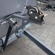 Troliu manual cu clichet bidirectional si manivela, cablu otel, 10 m, capacitate max 362 kg