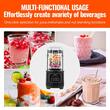 Blender profesional, 2200 W, Functie auto-curatire, Capacitate 2 l, 6 cutite, Negru