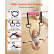 Bara gimnastica pliabila pentru copii, max 68 kg, Inaltime reglabila 914-1321 mm, Roz