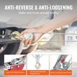 Troliu cu cablu si 2 carlige, capacitate 4 tone, lungime cablu 3 m, Clichet, 2 viteze, mecanism anti-inversare