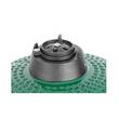 Grill Strend Pro Kamado, Ceramica si Inox, diametru 46.7 cm, inaltime gratar 91 cm, Verde, 130x73x122 cm