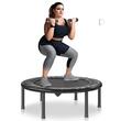 Trambulina fitness, Pliabila, max 100 kg, cadru Otel, 24 arcuri, Diametru 934 mm