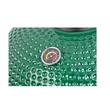 Grill Strend Pro Kamado, Ceramica si Inox, diametru 46.7 cm, inaltime gratar 91 cm, Verde, 130x73x122 cm
