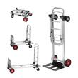 Carucior marfa 2 in 1, Capacitate max 181 kg, Greutate 8 Kg, Aluminiu, Pliabil, 384 x 1075 x 867 mm