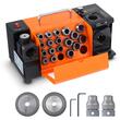 Ascutitor pentru burghie, diametru 3-20 mm, Unghiul punctului reglabil 95° - 135°, putere 120 W