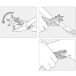 Set 2 clesti pentru perforat si capsat Vorel 43603, inclus capse