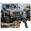 Troliu electric cu franghie sintetica, 12V, capacitate 3629 kg, Lungime cablu 20 m, Telecomanda WiFi, IP67