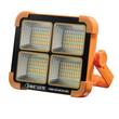 Proiector solar portabil Turbo-200W, 1466 lm, IP44, incarcare solara sau de la retea, 4 moduri de iluminat