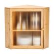 Cutie de colt pentru paine, 320x320x425 mm, Lemn bambus