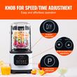 Blender profesional, 2200 W, Functie auto-curatire, Capacitate 2 l, 6 cutite, Alb