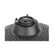 Grill Strend Pro Kamado, Ceramica si Inox, diametru 46.7 cm, inaltime gratar 91 cm, Negru, 130x73x122 cm