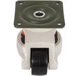 Set 4 roti pivotante cu inaltime reglabila, 2.5", max 500 kg / roata, ABS si Otel