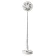 Ventilator cu acumulator, pliabil si extensibil, Inaltime 920 mm, Alb, 7200 mAh, Li-Ion, Telecomanda, 4 viteze