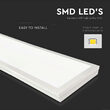 Panou led aplicabil 40W, dreptunghiular 120x30cm, 4000k alb neutru, 4000 lm, IP20
