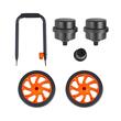 Compresor portabil fara ulei Ultra-silentios, 1450 W, 95 l/min, 8 Bar, Capacitate rezervor 24 l