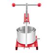 Presa manuala pentru struguri si fructe moi, Capacitate 3 l, Inox, 260x205x560 mm