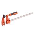 Set 4 x Cleme de fixare pentru lemn, deschidere F de 15,24, 30.48 cm, limita de sarcina 272 kg, Otel/Fonta