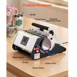 Presa termica pentru cani cu 2 x matrite, diametru max 74–87/95-105 mm, Inaltime max 270 mm, putere 500 W, 0-220℃