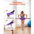 Bara gimnastica pliabila pentru copii, max 63 kg, Inaltime reglabila 914-1321 mm, Violet