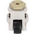 Set 4 roti pivotante cu inaltime reglabila, 3", max 500 kg / roata, ABS si Otel