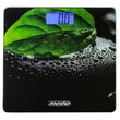 Cantar electronic, max 150 Kg, LCD, Negru/Verde, Baterie Litiu 3V