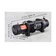 Troliu electric cu franghie sintetica 12V DC, capacitate 4536 kg, Lungime cablu 20 m, Telecomanda WiFi, IP67