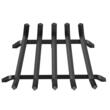 Suport de lemne pentru semineu sau vatra de foc, Vivatechnix 610 x 280 mm, Otel, teava 3/4 inch, Negru mat