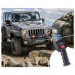 Troliu electric cu franghie sintetica 12V DC, capacitate 4536 kg, Lungime cablu 20 m, Telecomanda WiFi, IP67