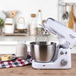 Mixer planetar cu bol de inox 4 l, putere 1000 W, 6 viteze