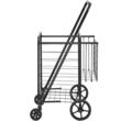 Carucior de cumparaturi pliabil, Vivatechnix, otel, 645x622x1045 mm, max 50 kg